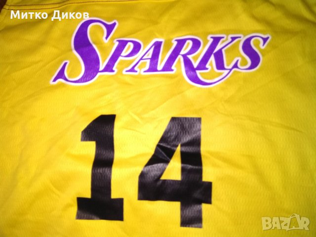 Баскетболна тениска две лица Аллесон -Спаркс Парамус №14 размер М, снимка 10 - Баскетбол - 28483702