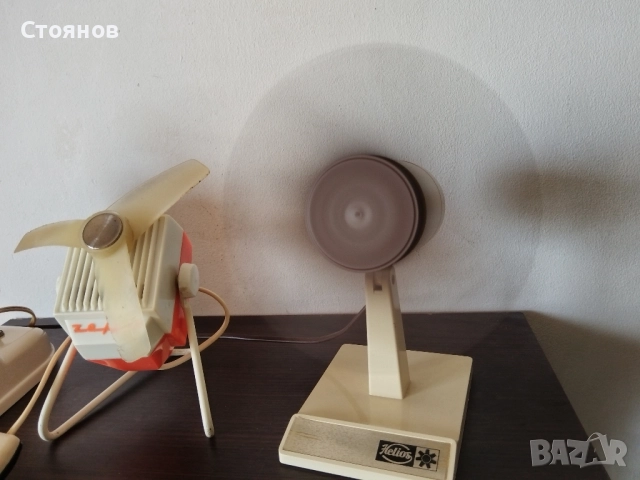 Настолни вентилатори от соца. ZEFIR Z-21,ZEFIR Z-51B,ZEFIR-3,HELIIOS,, PROGRES W20, W60, ТИП 83-1, снимка 16 - Вентилатори - 33160116