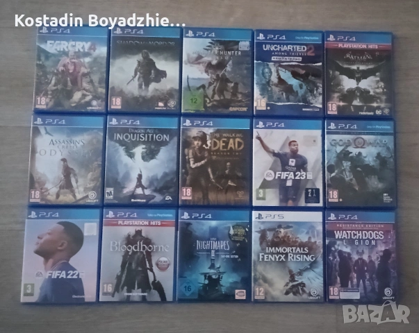 PS4 игри 
