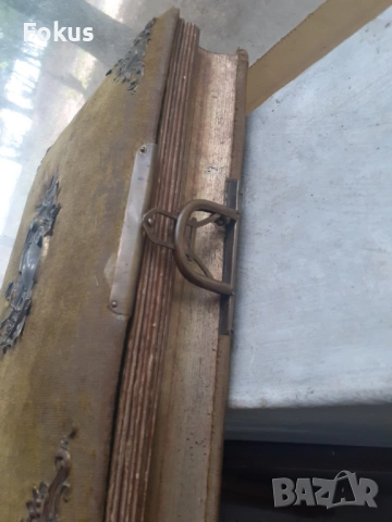 Антика Стар фото албум с бронзови орнаменти, снимка 2 - Антикварни и старинни предмети - 53416743