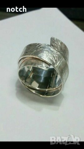 Сребърен пръстен, снимка 2 - Пръстени - 28584901