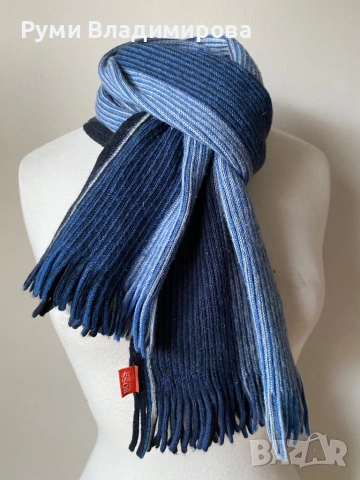 Мъжки шал Hugo Boss, снимка 2 - Шалове - 52788766