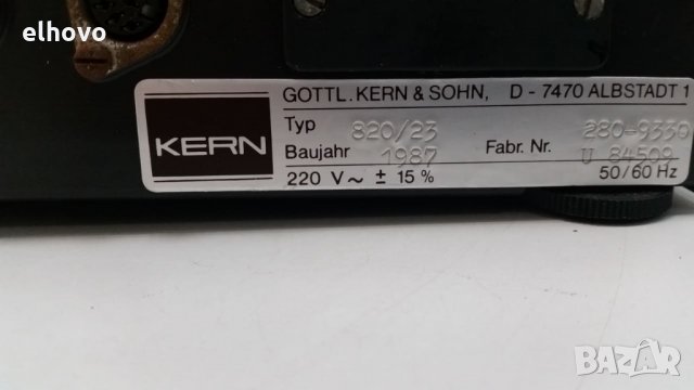 Електронна везна Kern D-7470, снимка 6 - Друга електроника - 27127829