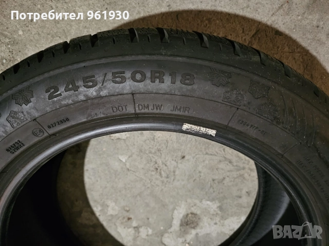 Зимни гуми run flat в отлично състояние 245 50 18, снимка 3 - Гуми и джанти - 52036681