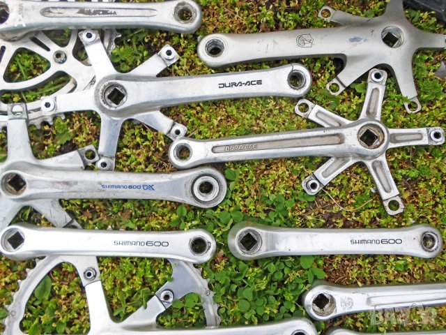 Ретро шосейни курбели, снимка 17 - Части за велосипеди - 32551564