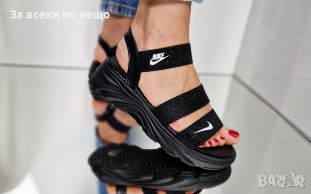 Nike Дамски Черни Сандали Найк от 36 до 41 номер Код P740, снимка 5 - Сандали - 50678910