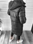 Мъжко дълго шушляково яке ''Тоарис' - черно, снимка 3