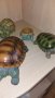 Колекция градинска/домашна декорация костенурки от полирезин. 5 броя фигури в различни размери.