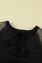Дамска елегантна блуза в черно с дълъг ръкав, снимка 9