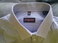 Мъжка риза дълъг ръкав вталена Iventi р-р L 41-42 , снимка 1 - Ризи - 33019571