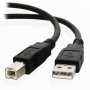Кабел USB2.0 A-B  мъжко/мъжко кабел за принтер 3 м Качествен  Cable type A-B Quality, снимка 1 - Кабели и адаптери - 11327754