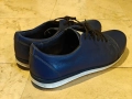 Мъжки кожени обувки 42-43 сини, снимка 5