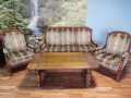 Диван тройка и два фотьойла , снимка 6