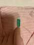 Розова дамска риза BENETTON, снимка 2