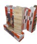 Дървена Дженга Кула с 4 зара и 54 блокчета JENGA / дървен строител , снимка 2
