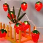 Лампички Ягоди-120 см./LED верига на батерии/, снимка 3