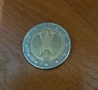 Монета 2 евро Германия 2002 G, снимка 1