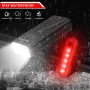 Преден и заден LED фар за велосипед  EBUYFIRE, снимка 4
