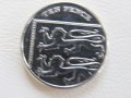 Великобритания,10 пенса, 2020 г., 116W, нова, снимка 3