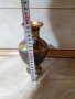 Cloisonne Клоазоне стара прекрасна ваза бронз клетъчен емайл, снимка 7