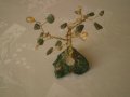Декоративно дърво от полускъпоценни камъни Ахат, снимка 1