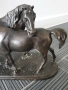 30см-4кг Mene статуетка-композиция/стара френска бронзова скулптура/фигура на коне, снимка 5