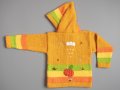 Перуанска детска жилетка, цвят горчица, размери от 0 до 7 години, снимка 2