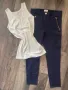 Комплекти панталон/клин с блуза р-р S, снимка 4