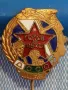 Стара значка от соца емайлирана ГОТОВ за ПВХО ДОСО за КОЛЕКЦИОНЕРИ 47783, снимка 3