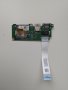 I/O платка за Dell Inspiron 11 | SD слот за карта + RJ45 + USB | 0XN3CX, снимка 1 - Части за лаптопи - 38427025