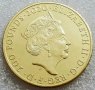 Монета Великобритания 200 Паунда 2020 г Кралица Елизабет II, снимка 1 - Нумизматика и бонистика - 44103923