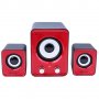 Тонколони Kisonli U-2400, 5W+3Wх2, USB Red, снимка 2