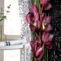 2бр. Зашеметяваща флорална завеса с водни мъниста за декор на всекидневна и трапезария, 5размера, снимка 7