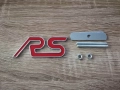 червена емблема за решетка Ford RS, снимка 1