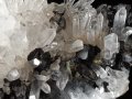 №169,Кварц,Планински кристал,Кварцова друза с халкопирит и сфалерит,Quartz Bulgaria,BGminerals,, снимка 6