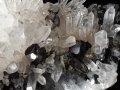 №6,Кварц,Планински кристал,Кварцова друза с халкопирит и сфалерит,Quartz Bulgaria,BGminerals,, снимка 6