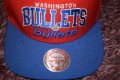 WASHINGTON BULLETS Snapback Red Blue NBA Wool Cap Hat, снимка 2