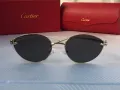 Cartier 2024  дамски слънчеви очила елипса кръгли овални, снимка 8