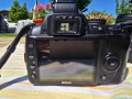 Фотоапарат Nikon d3000 c три обектива отлично състояние, снимка 2