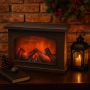 Декоративна LED камина с изкуствен пламък и звук , снимка 4