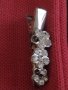 Красива брошка накит украшение с кристали 40435, снимка 1 - Други - 43725963