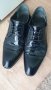 Мъжки обувки Andrews, официални, тъмно сини лак 41 номер, снимка 4