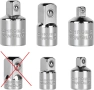 Комплект адаптери за вложки 1/4", 3/8", 1/2" – 5 броя Cr-V стомана, снимка 1