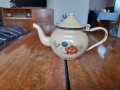 Стар емайлиран чайник #17, снимка 1 - Антикварни и старинни предмети - 43479858