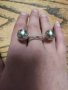 Сребърен пръстен (101), снимка 1 - Пръстени - 39721326