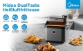 Еър Фрайър Midea DualTaste Air Fryer MF-CY75C2 – 7L капацитет, снимка 4