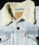 Оригинално дънково яке ЛЕВИС LEVI'S®  Premium Quality Big E Type 3 Sherpa Standard Trucker Jean Jack, снимка 2