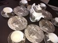 Английски порцеланов сервиз за чай 19 части, снимка 2