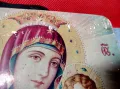 ПРЕСВЕТА БОГОРОДИЦА с МЛАДЕНЕЦА ИЗТОЧНОПРАВСЛАВНА ИКОНА ПРИНТ 47641, снимка 4
