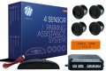 3000051274 Парктроник M-TECH Parking sensor комплект, 4 ултразвукови черни сензора компактен дисплей, снимка 1 - Аксесоари и консумативи - 28345891